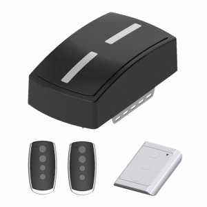 Betaalbare Select-Line garagedeuraandrijving – inclusief handzenders en wandzender, optionele rail