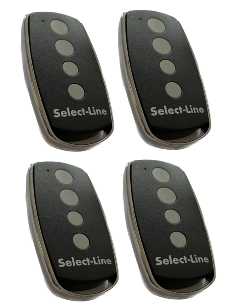 4 Pack Select-Line 4-kanaals handzender 868 MHz